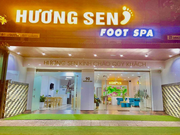 Hương Sen foot SPA chuyên massage chân chuyên nghiệp tại Hà Tĩnh 