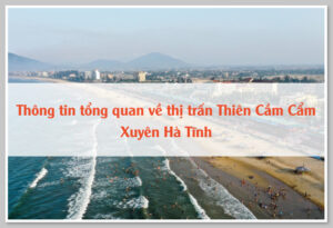 Thông tin tổng quan về thị trấn Thiên Cầm Cẩm Xuyên Hà Tĩnh